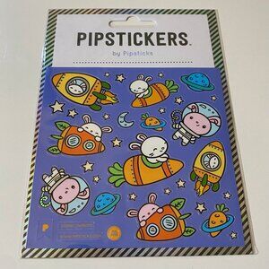 Pipsticks Cosmic Carrots Bunny Rabbit Space Stickers